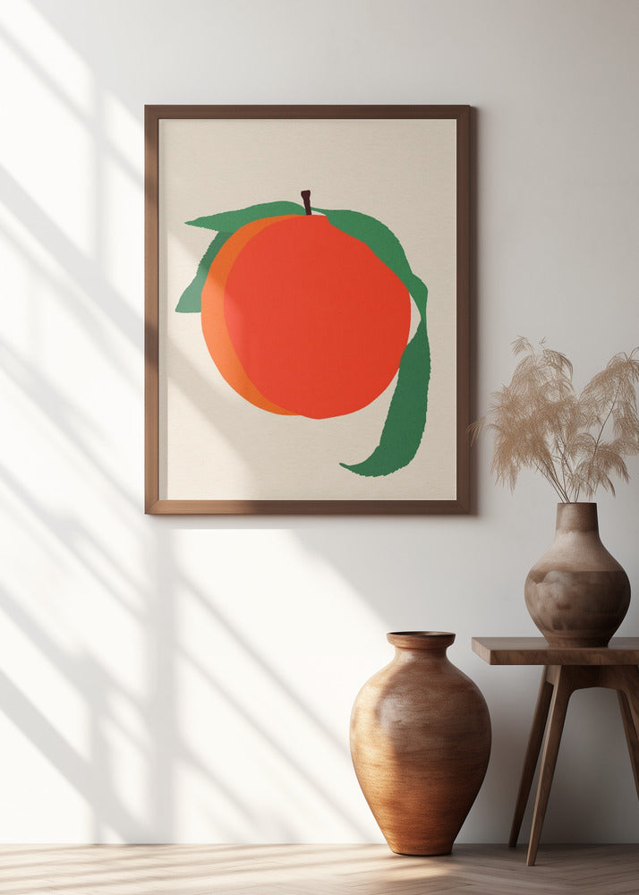 Peach Poster