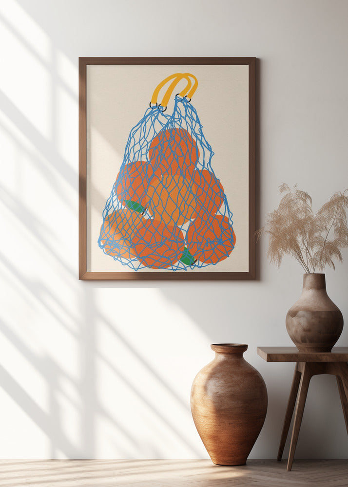 Oranges In a Net Bag Update 24 Poster