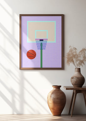 New York Basketball Poster