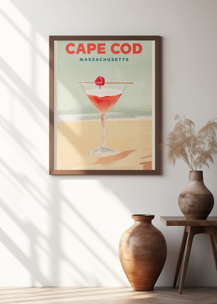 Cape Cod Cocktail Tall Poster Poster