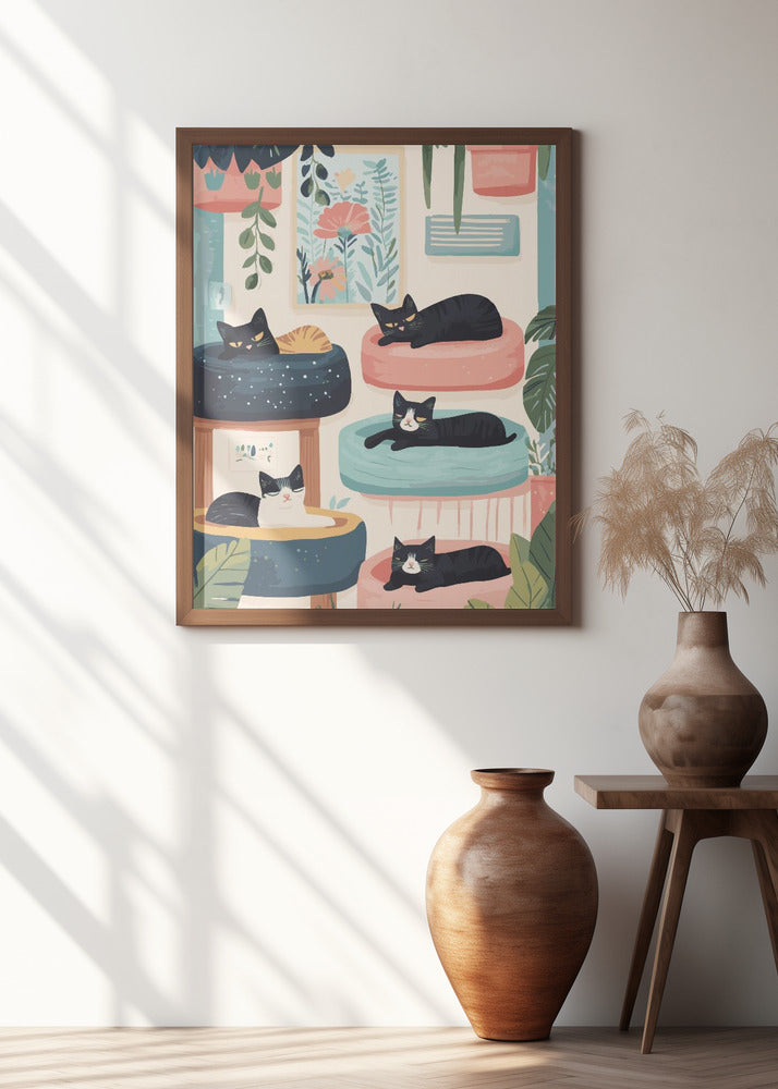 Cat House Poster