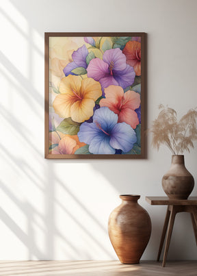 Magical Hibiscus Poster