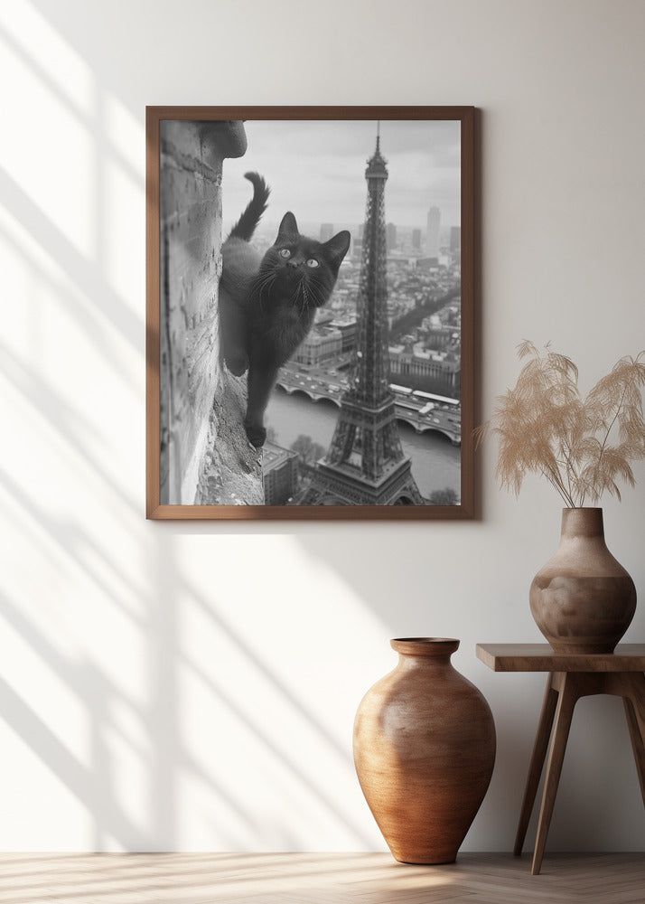 Kitty in Paris Poster