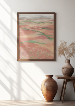 Ozias coral landscape Poster