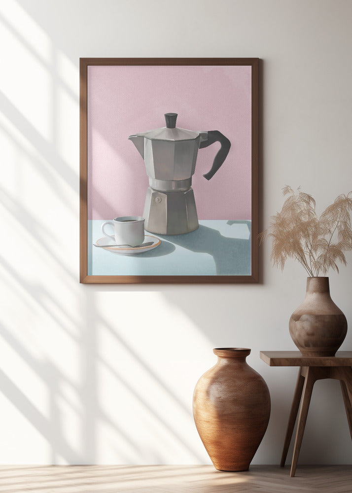 Moka Coffe Pot Poster