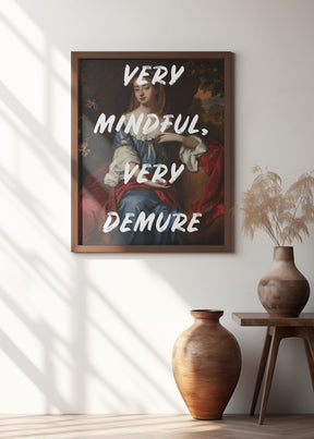 Very Mindful, Very Demure Poster