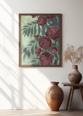 Ollien roses Poster