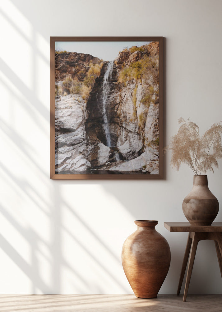 Ventana Canyon Waterfall Poster