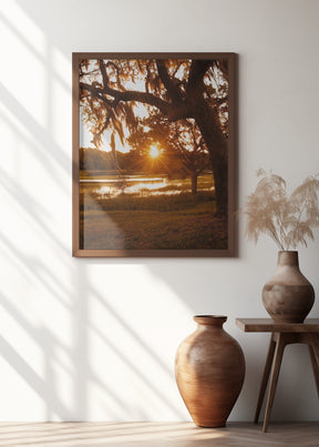 Low Country Sunset Poster