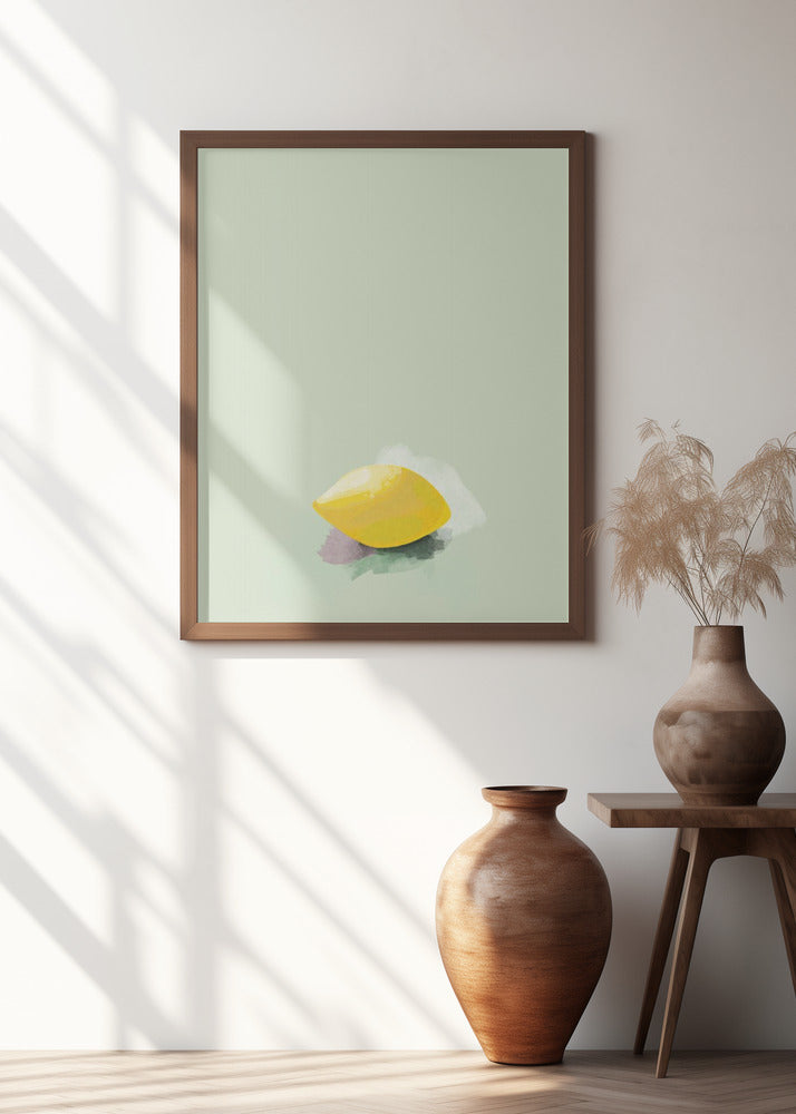 A lemon Poster