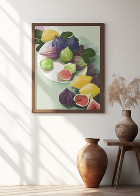 Figs and lemons Poster