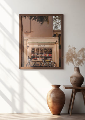 Books &amp; Bicycles Poster