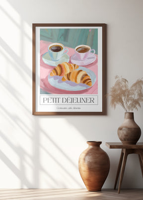 Petit dejeuner Poster