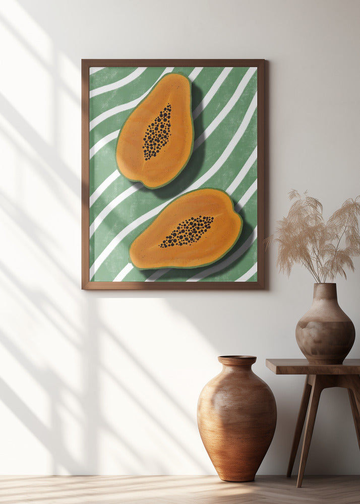 Papayas Poster