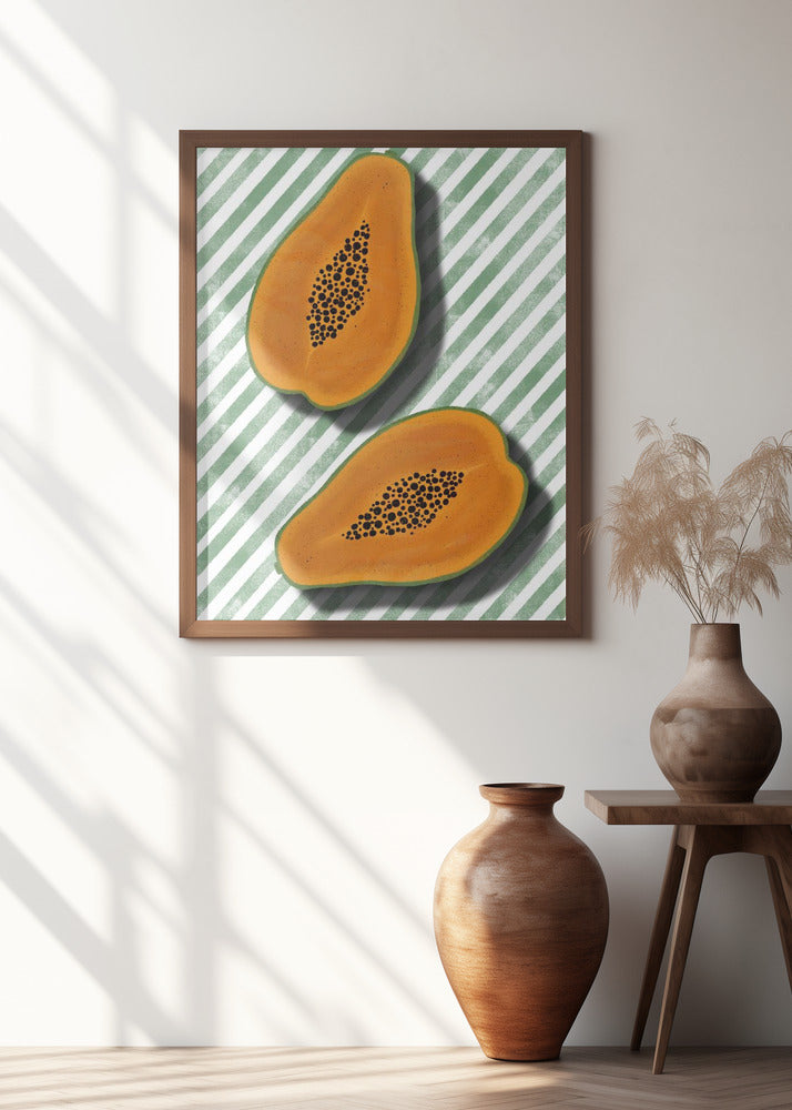 Papayas Poster