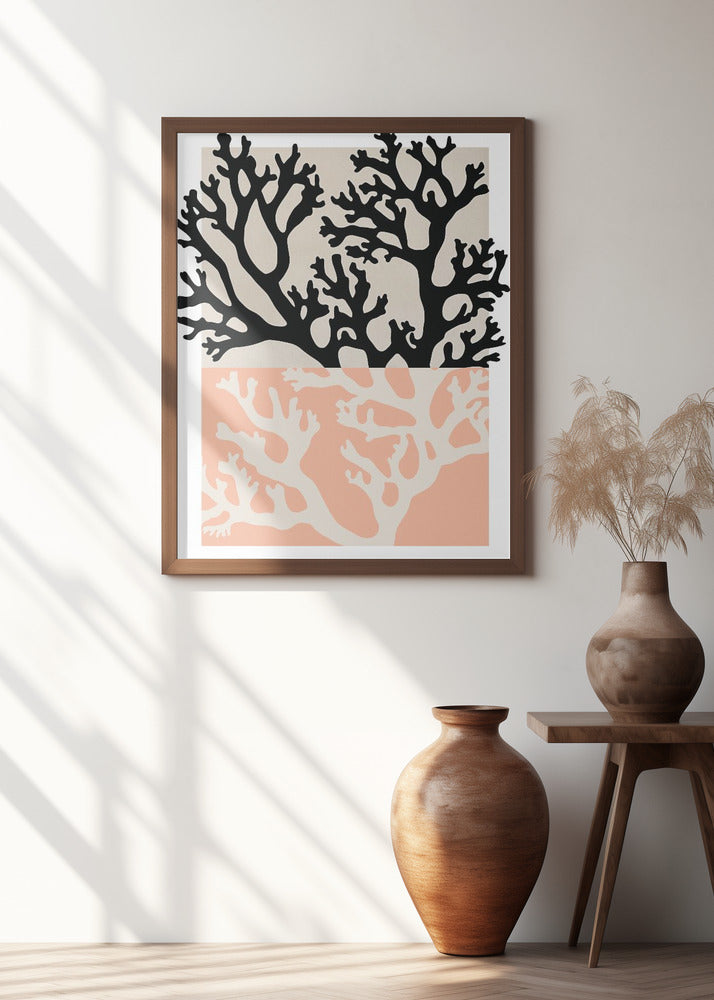 Coral (Peach) Poster