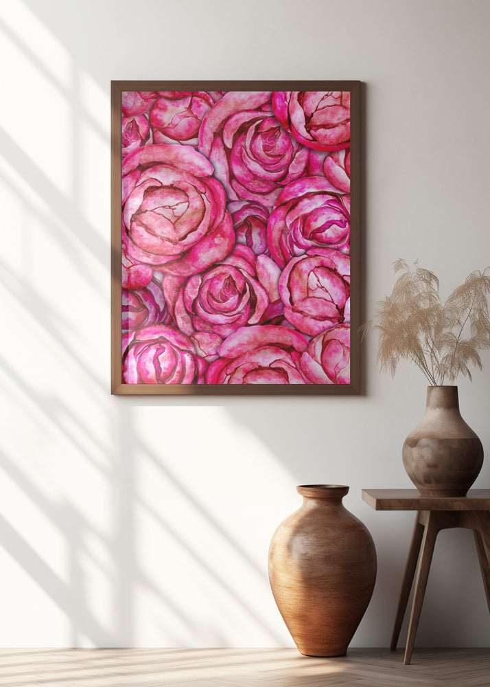 Peonies Poster