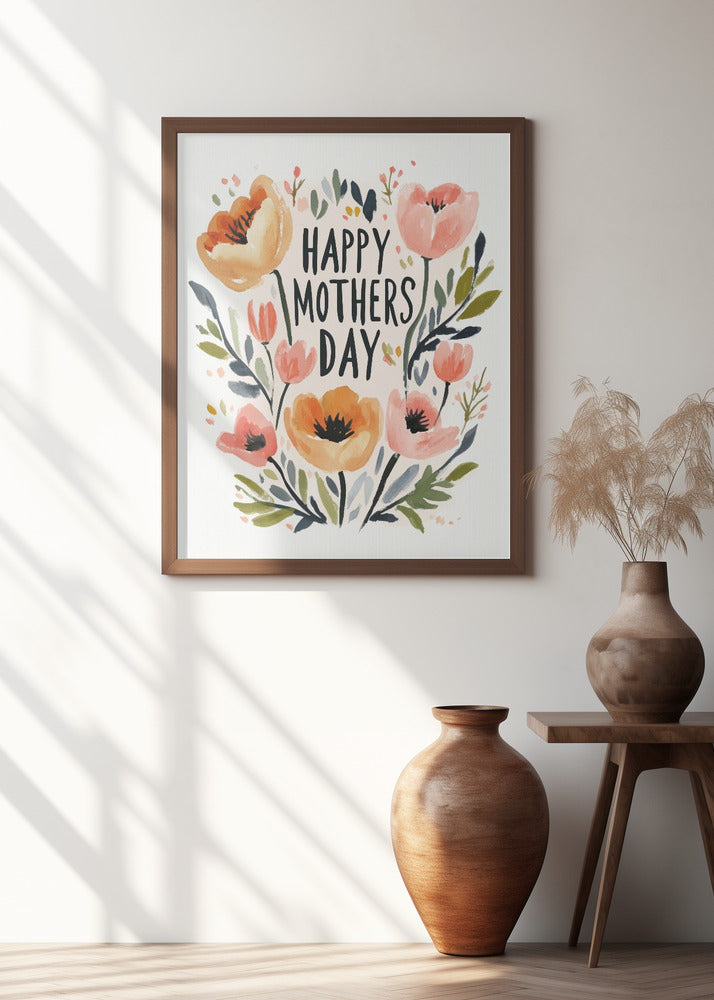 Happy Mothers Day Poster