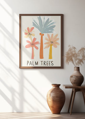 Palm Trees No 2 Poster