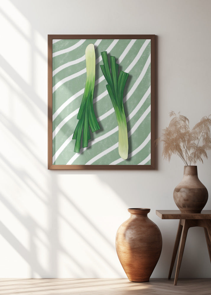 Leeks Poster