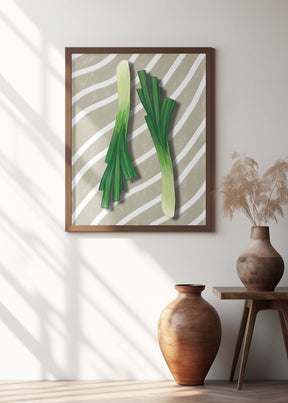 Leeks Poster