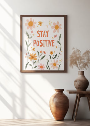 Staypositive Poster