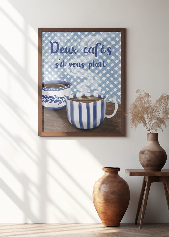 Two coffees please Poster