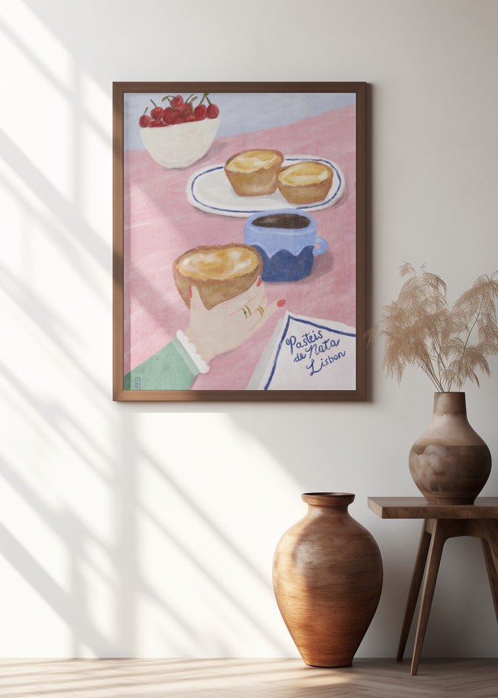 With Love From Lisbon - Food and Travel Art Poster