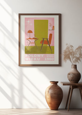 Mid Century Furniture Poster