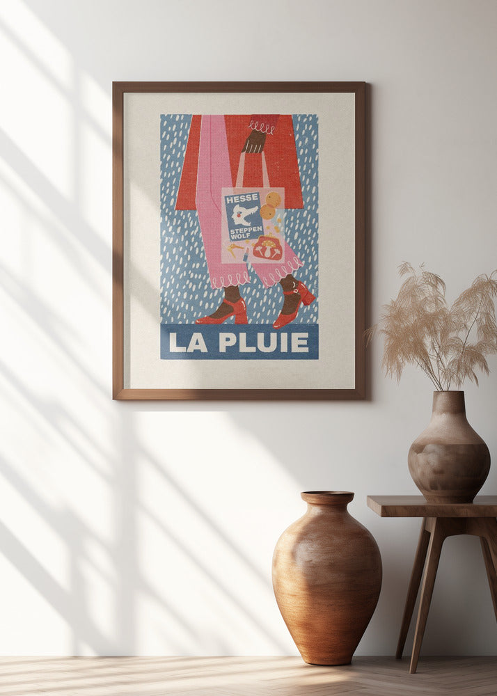 La Pluie French Style Poster