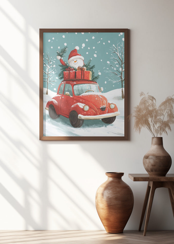 Christmas Road Trip Poster