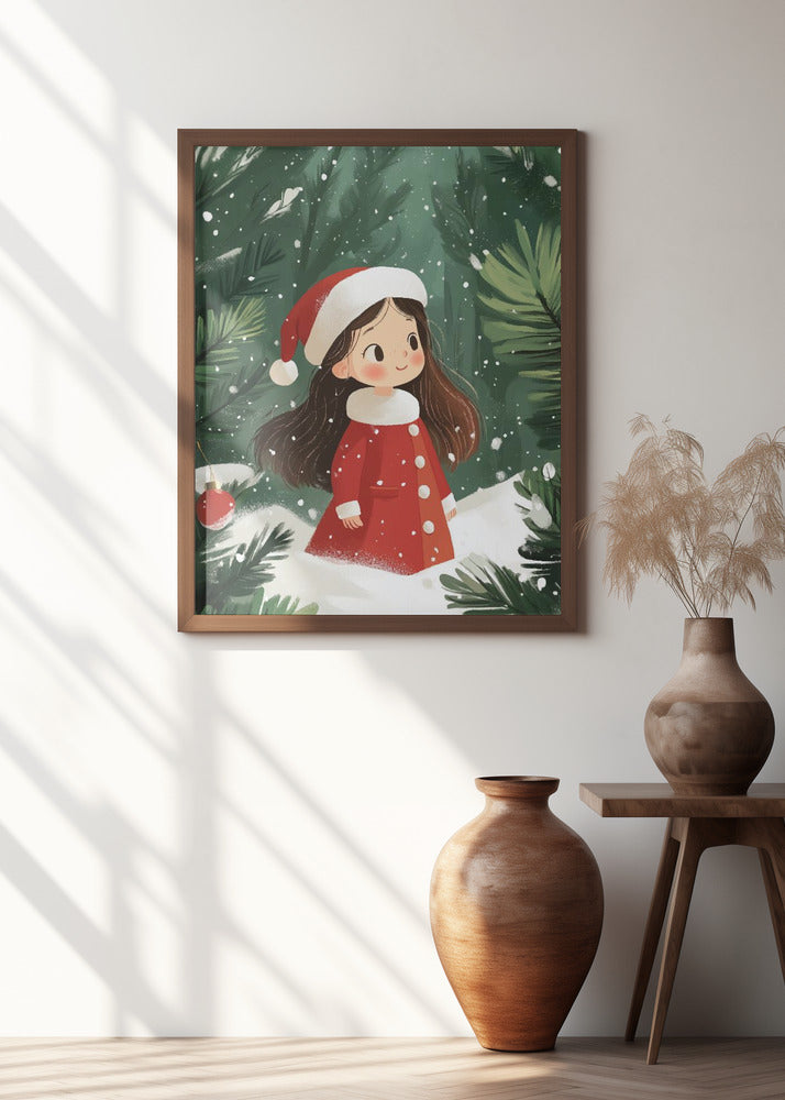 Christmas Girl Poster