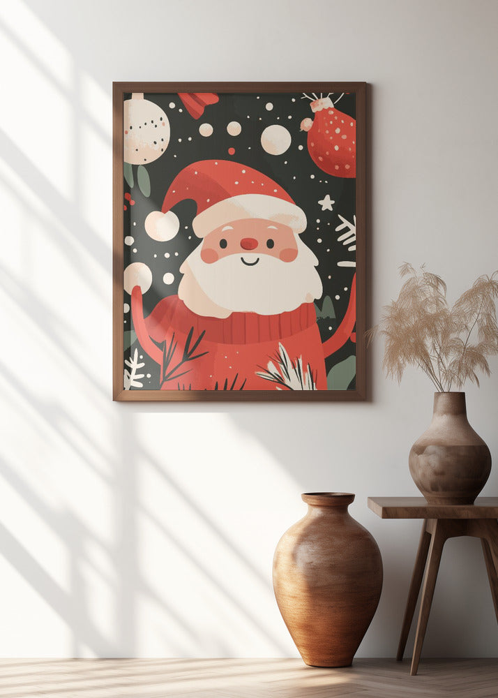 Happy Santa Poster