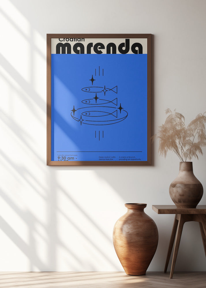 Croatian Marenda Poster