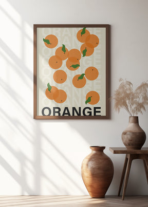 Orange Poster