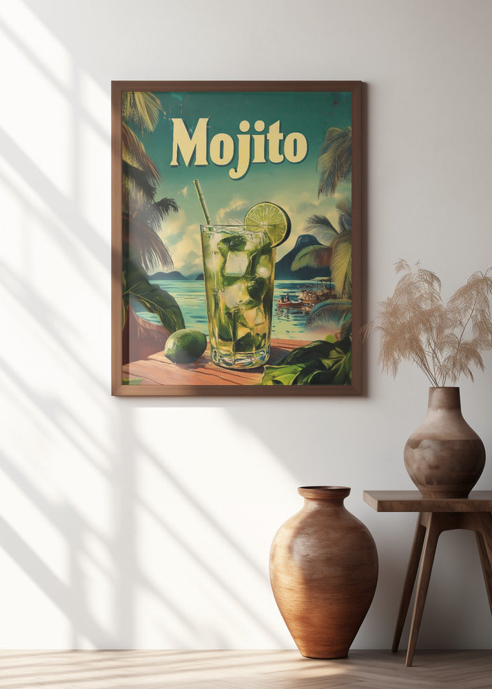 Mojito Vintage Poster