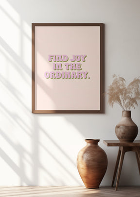 Find Joy Poster