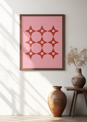 Flower Tile Poster