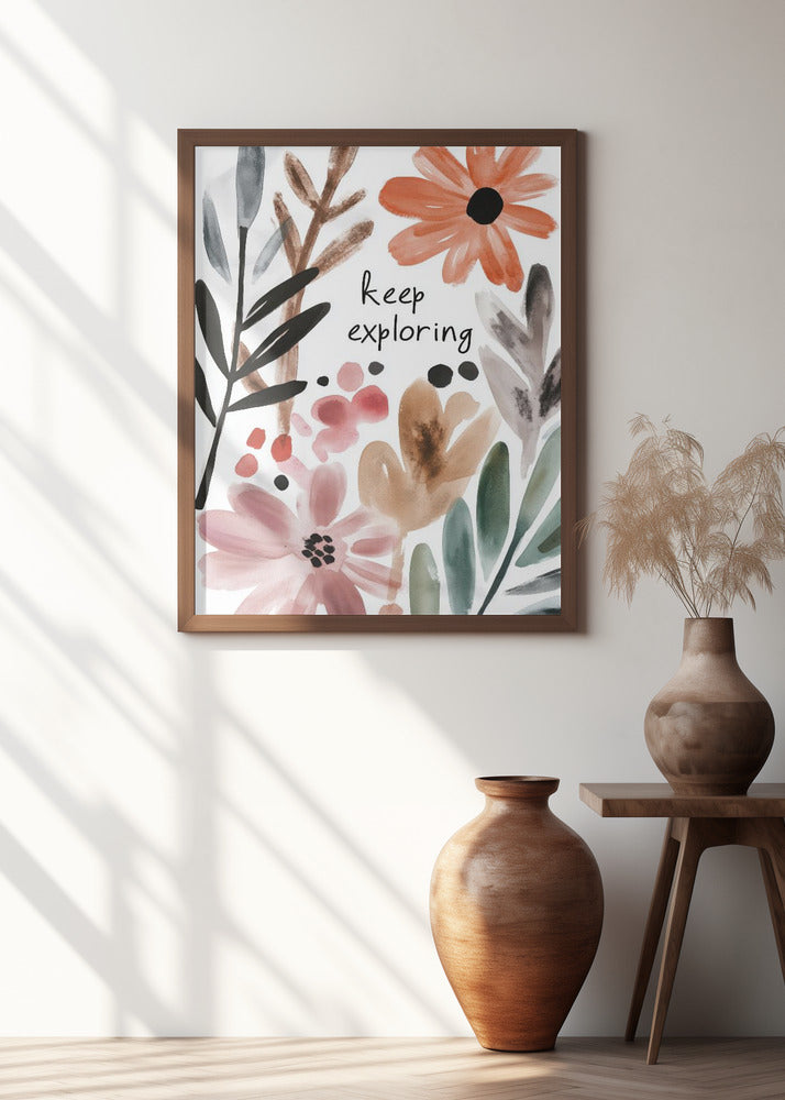 Keep Exploring Poster