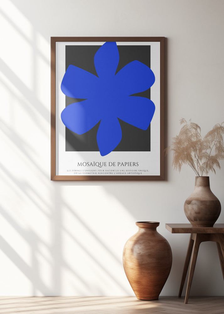 LA FLEUR BLEU Poster