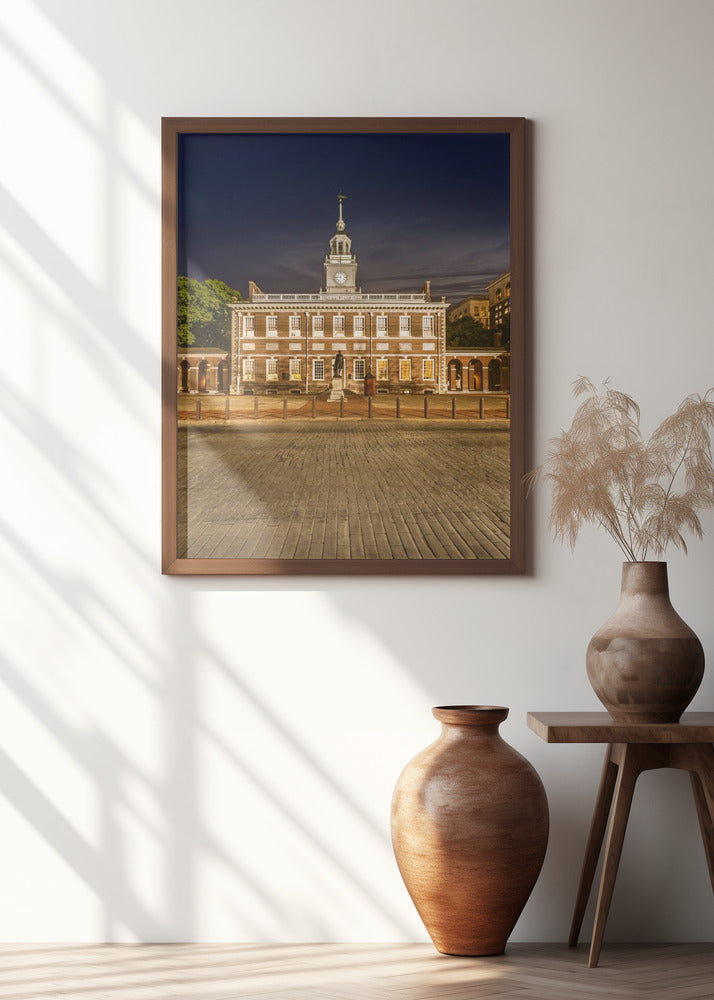 Philadelphia Independence Hall Poster