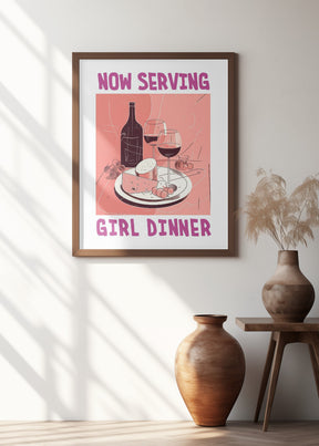 Girl Dinner No 1 Poster