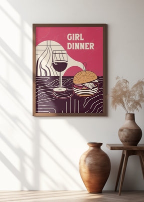 Girl Dinner No 3 Poster