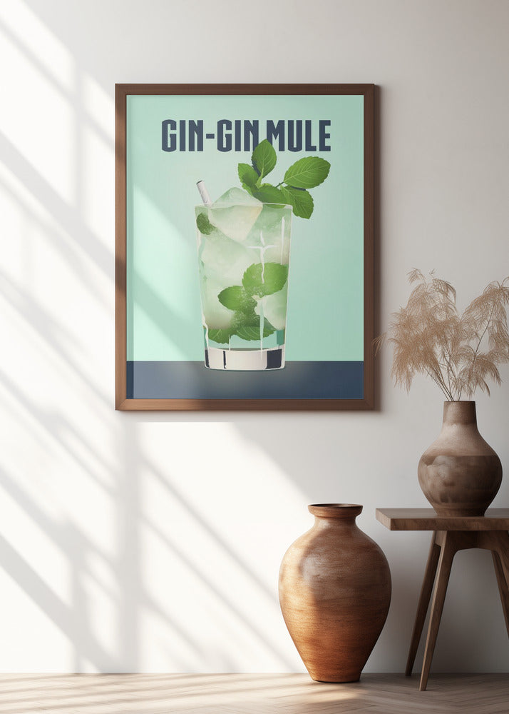 Gin Gin Mule Poster