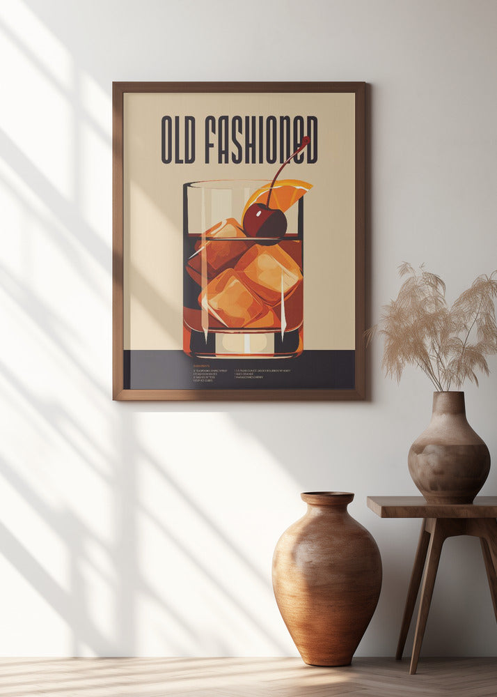 Old Fashioned Poster