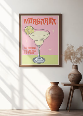 Margarita Cocktail Poster