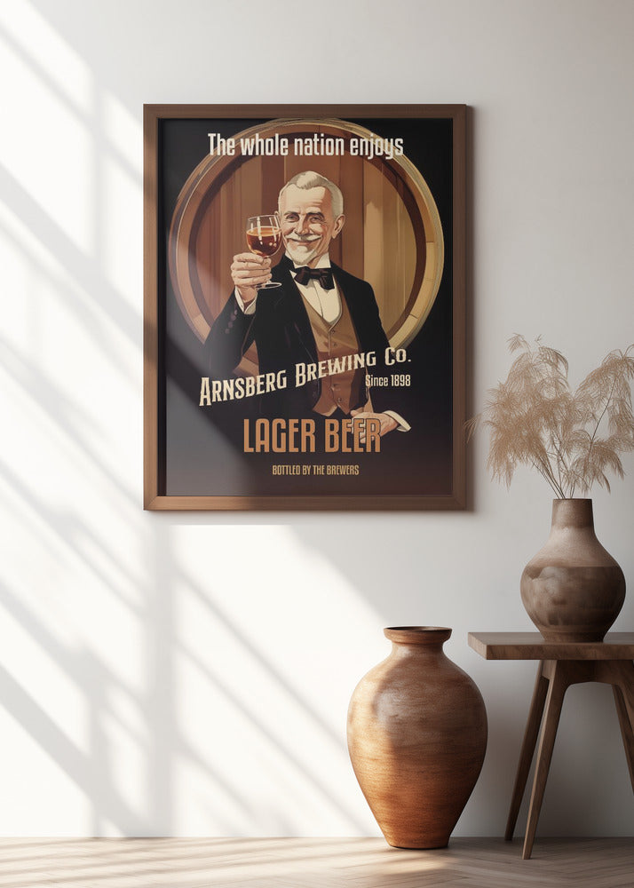 Lager Beer Poster