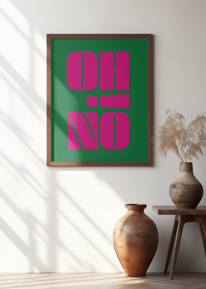 Oh No! Poster