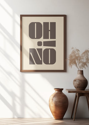 Oh No! Poster