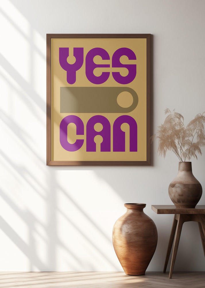 Yes I Can Poster